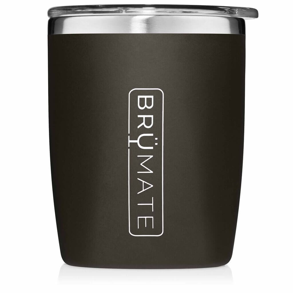 Rocks Tumbler 12 Oz Matte Black
