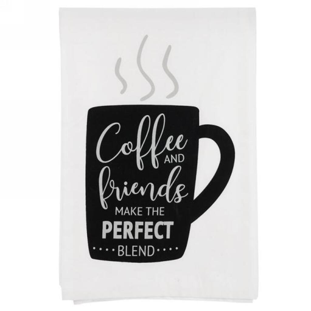 The Gifted Man Kitchen towel - coffee &amp; friends