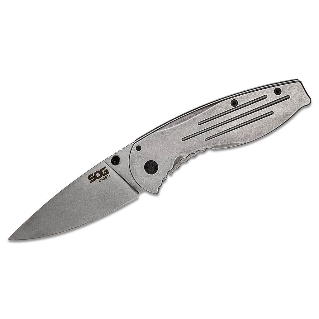 SOG Aegis Stainless Framelock Folding Knife