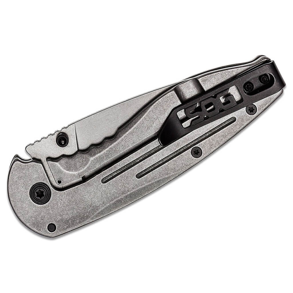 SOG Aegis Stainless Framelock Folding Knife