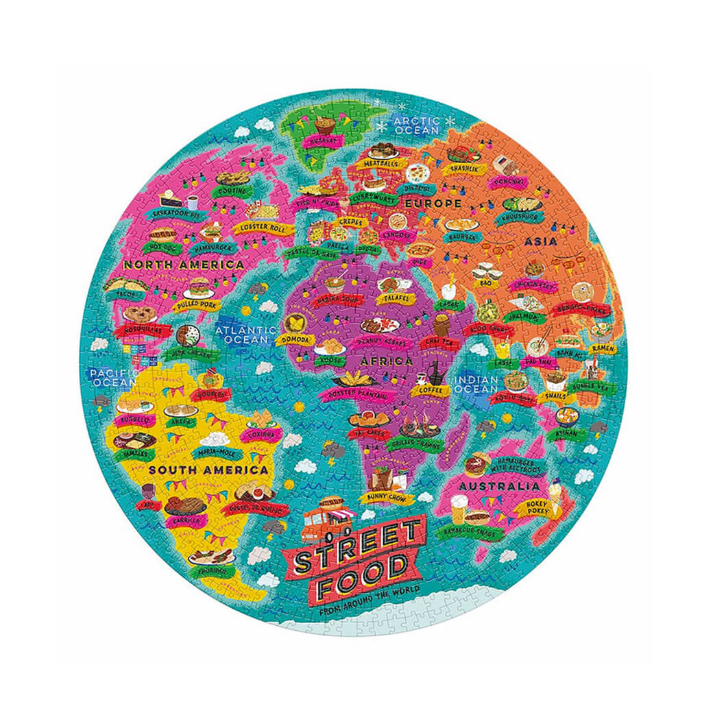 Street Food Lover&#39;s 1000 Piece Jigsaw Puzzle
