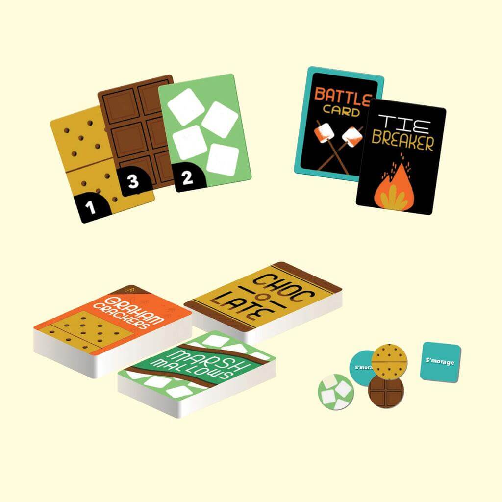 S&#39;mores Wars The Campfire Card Game of Snack Attacks