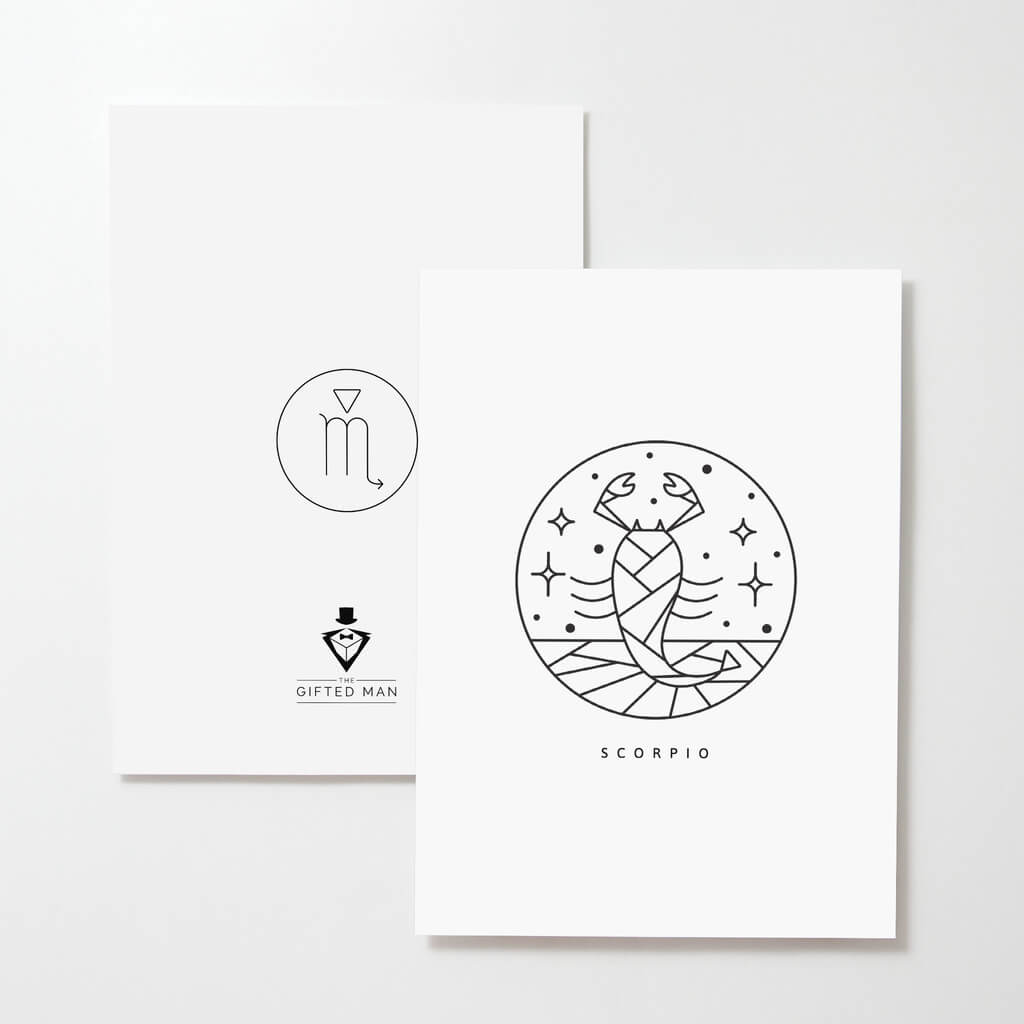 Scorpio Greeting Card