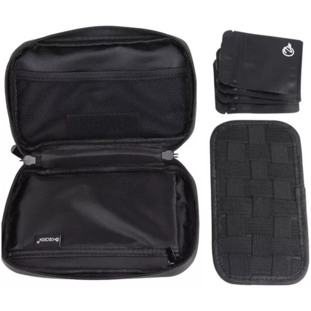 OZCHIN Smell Proof Bag 2021 New Odor Proof Bag Pouch Storage Case 8 x 5 inch (Light Gray)