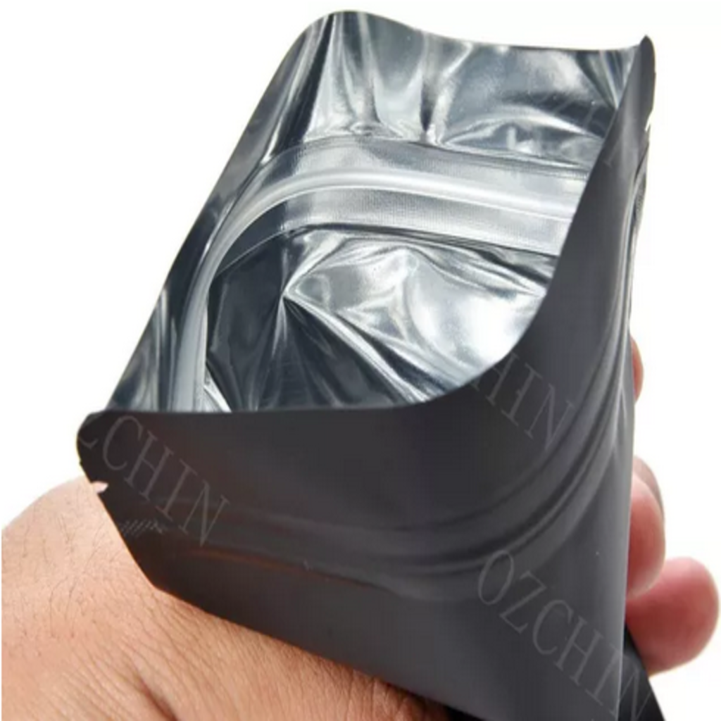 OZCHIN 100 Pack Herb Smell Proof Mylar Bag Resealable (3x4 inch)