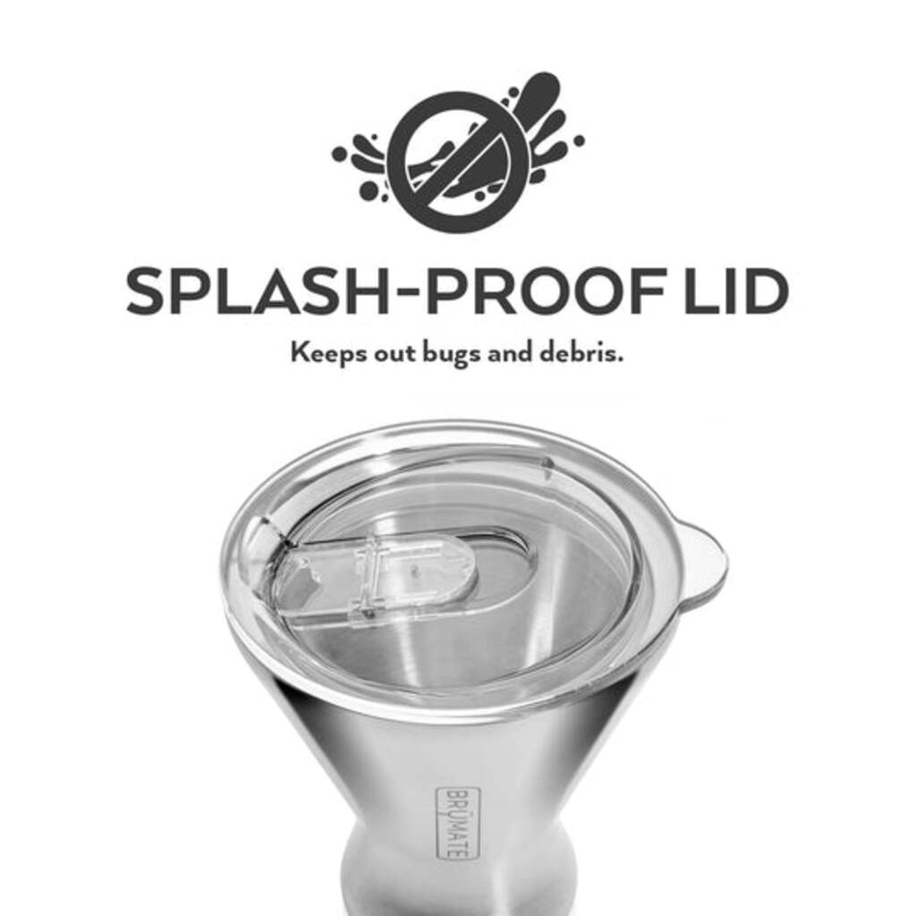 Margtini 10 Oz Martini Margarita Tumbler | Glitter Merlot