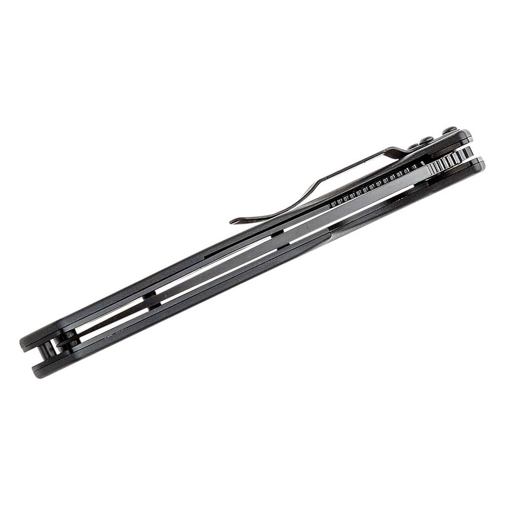 Spyderco Resilience Lightweight Folding Knife, All Black, FRN Handle