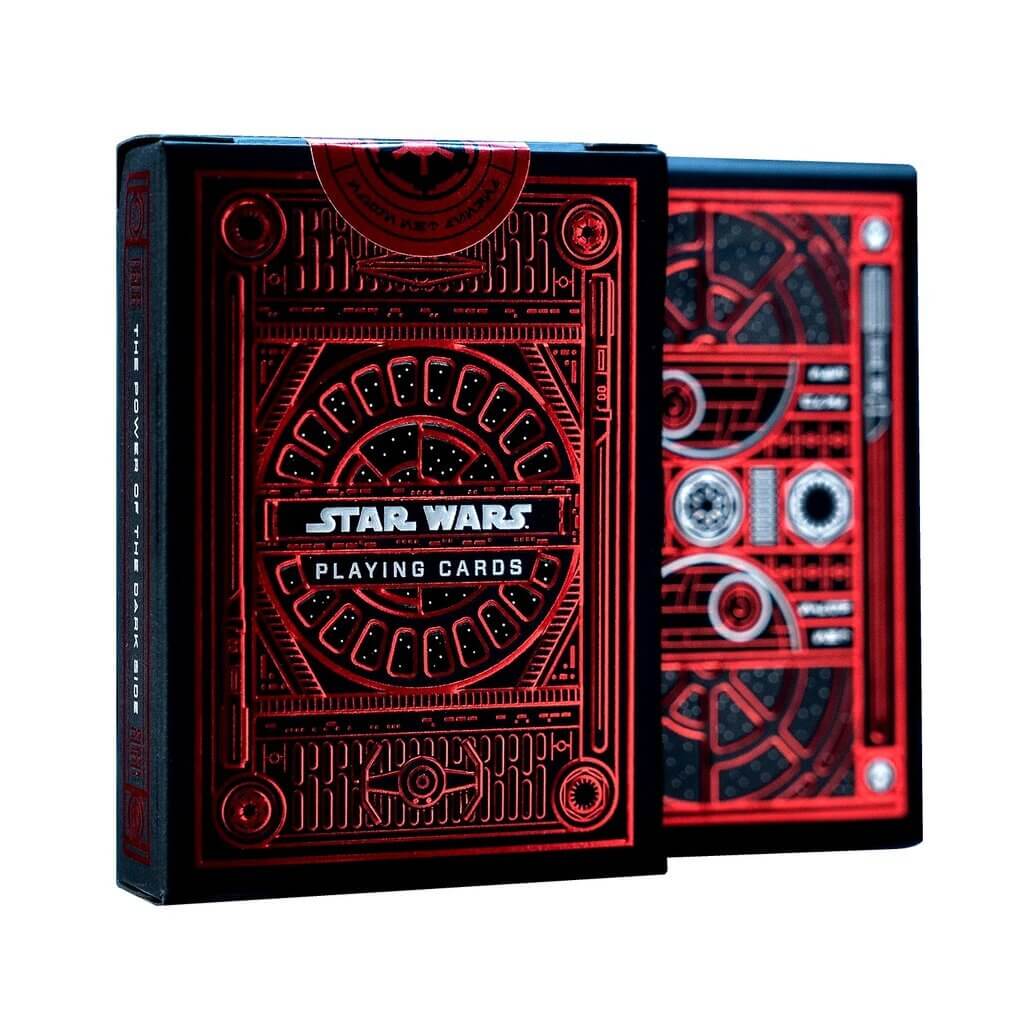 Star Wars Playing Cards Red