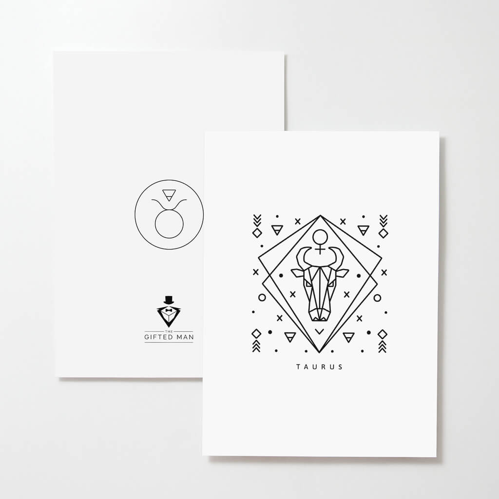 Taurus Greeting Card