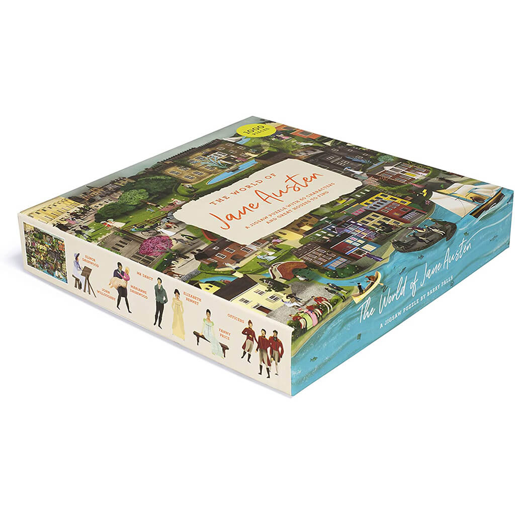 The World of Jane Austen 1000 Piece Puzzle