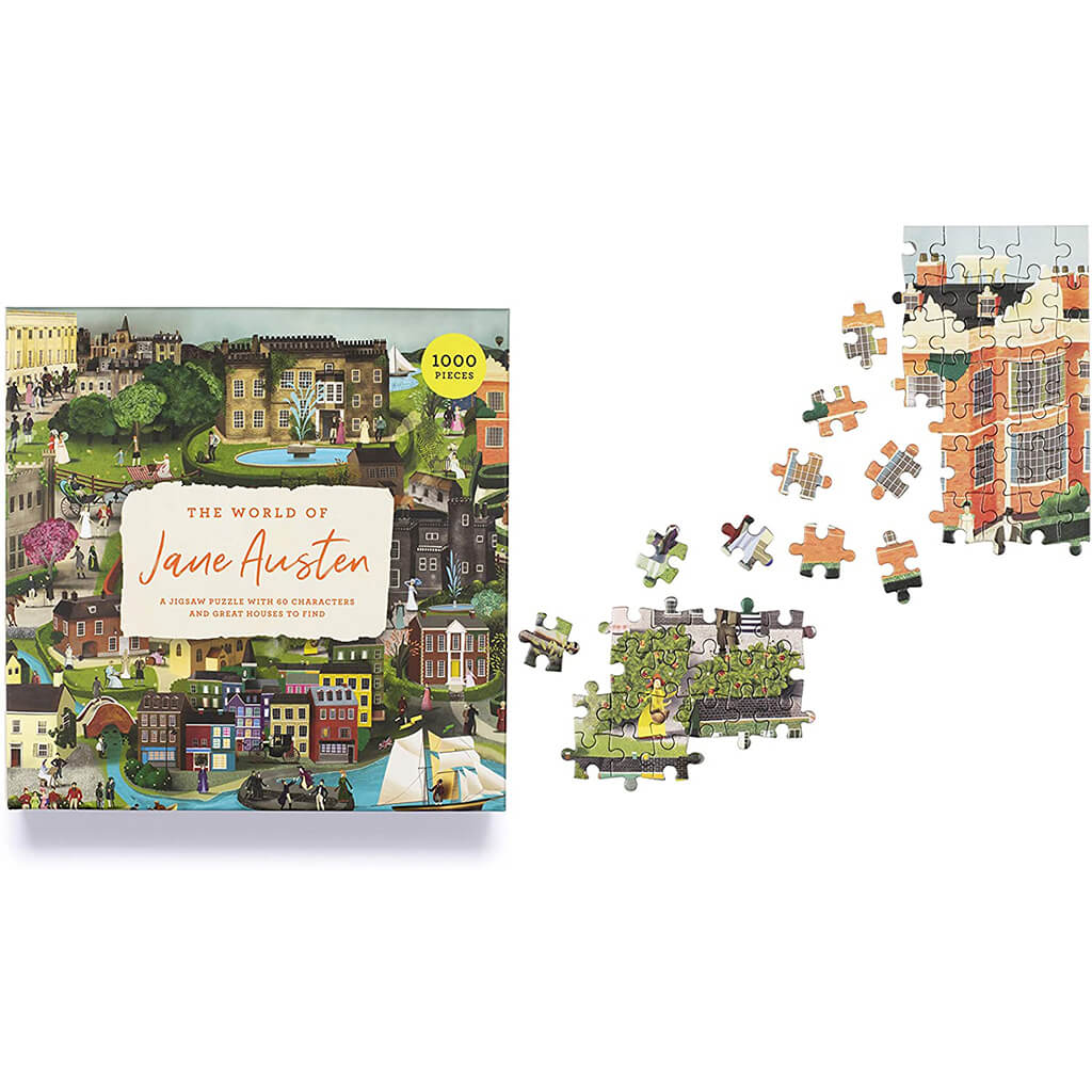 The World of Jane Austen 1000 Piece Puzzle