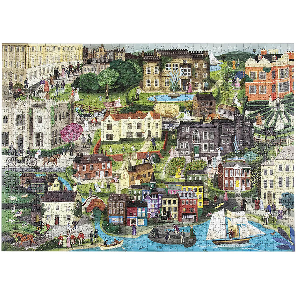 The World of Jane Austen 1000 Piece Puzzle