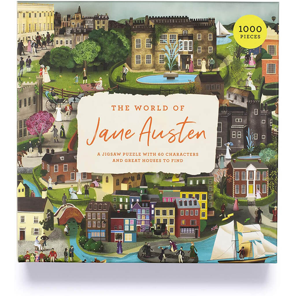 The World of Jane Austen 1000 Piece Puzzle