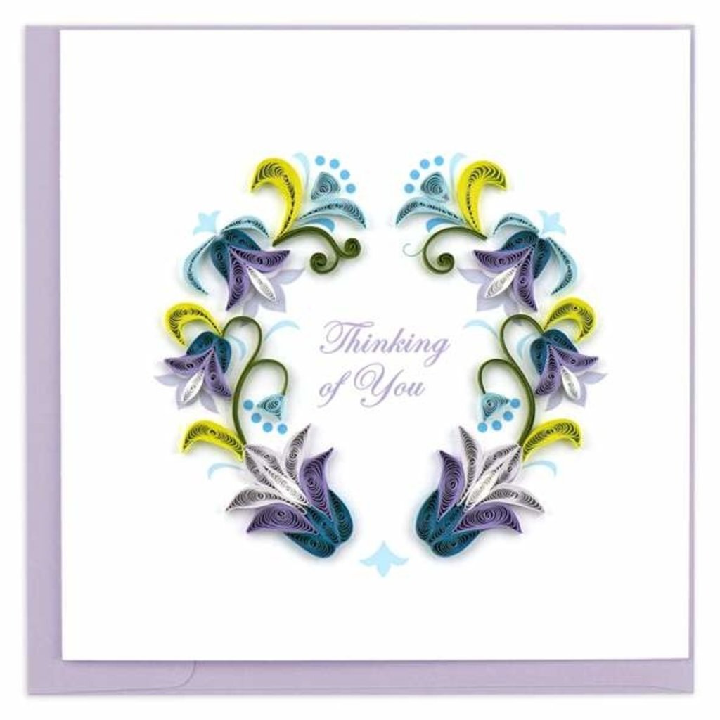 Quilled Thinking of You Greeting Card