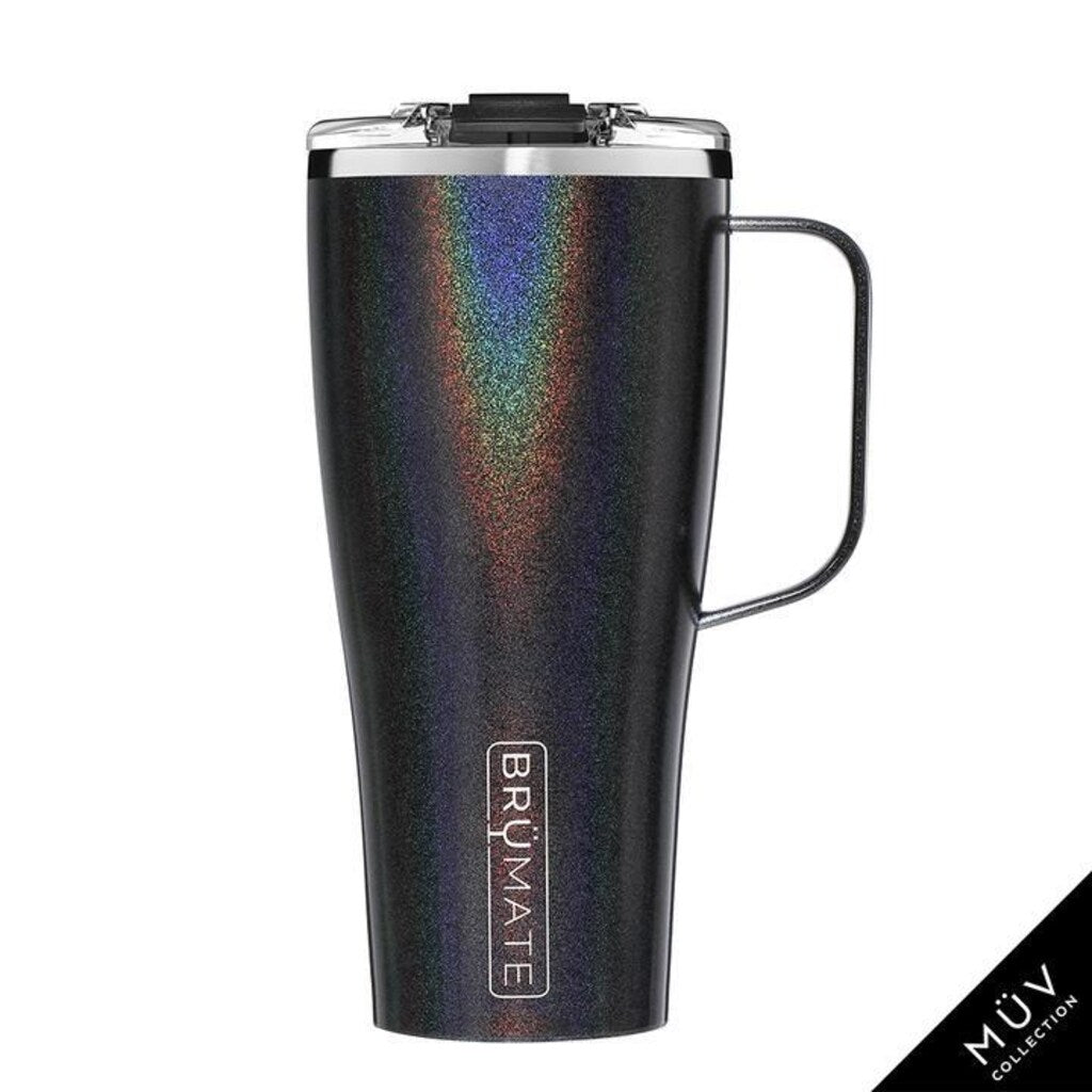 Toddy XL 32 Oz Insulated Coffee Mug | Glitter Black