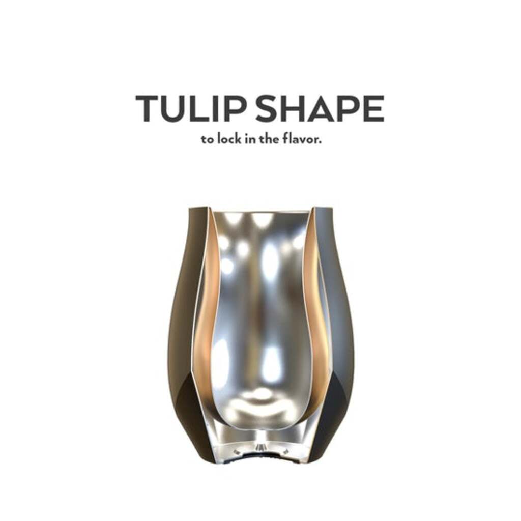 Nos&#39;r Insulated Nosing Glass | Matte Black