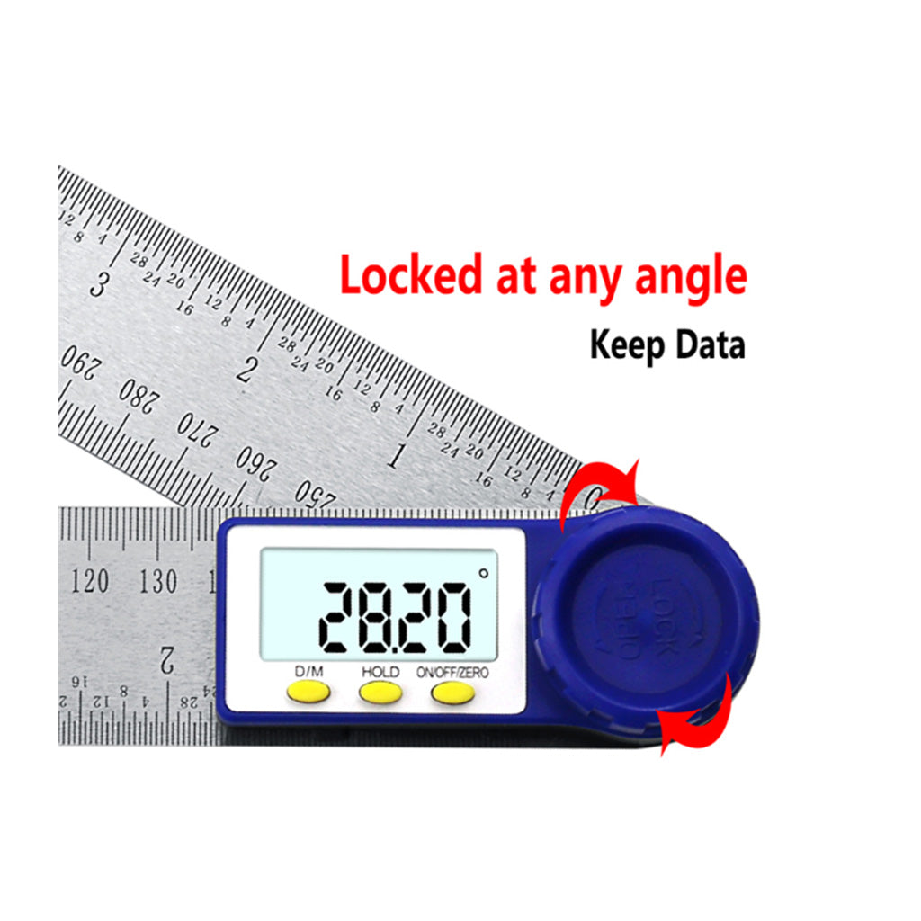 Multifunctional woodworking electronic ruler