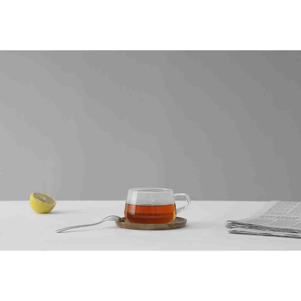 Infusion™ Glass Teapot With Oak Lid Large