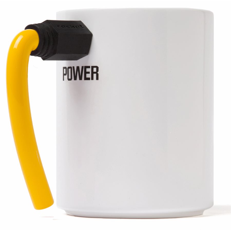 Wired Coffee mug-Red/YellowHandle