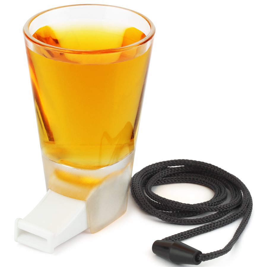 Wet My Whistle Shot Glass