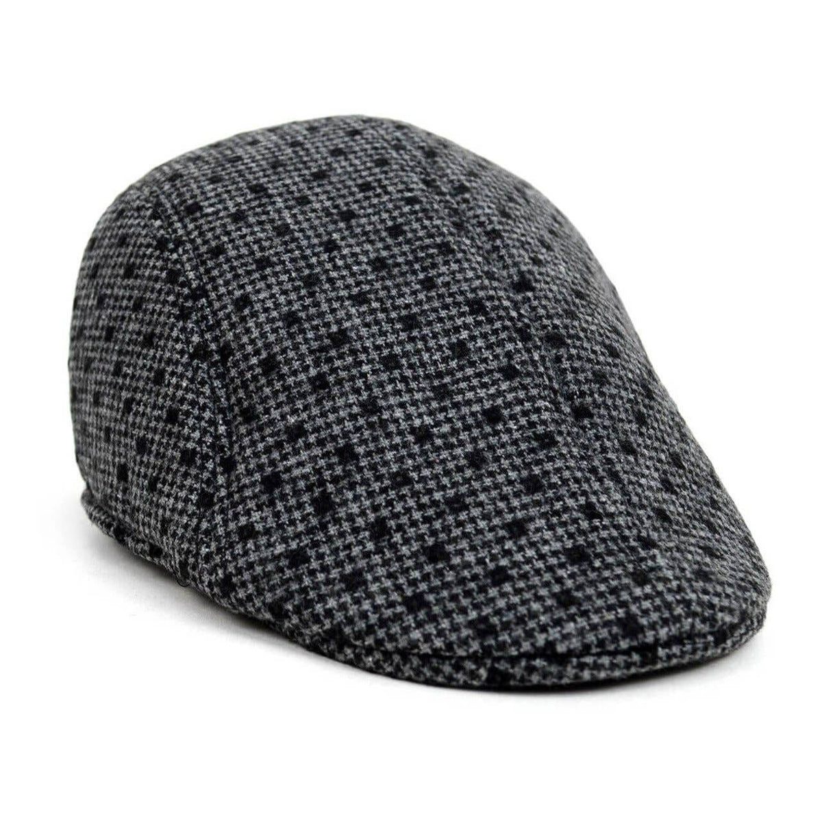 Fall/Winter Charcoal Dots Ivy Hat Large