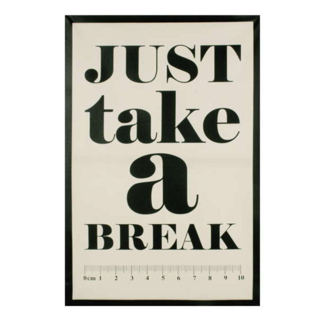 TGM Canvas art - TAKE A BREAK