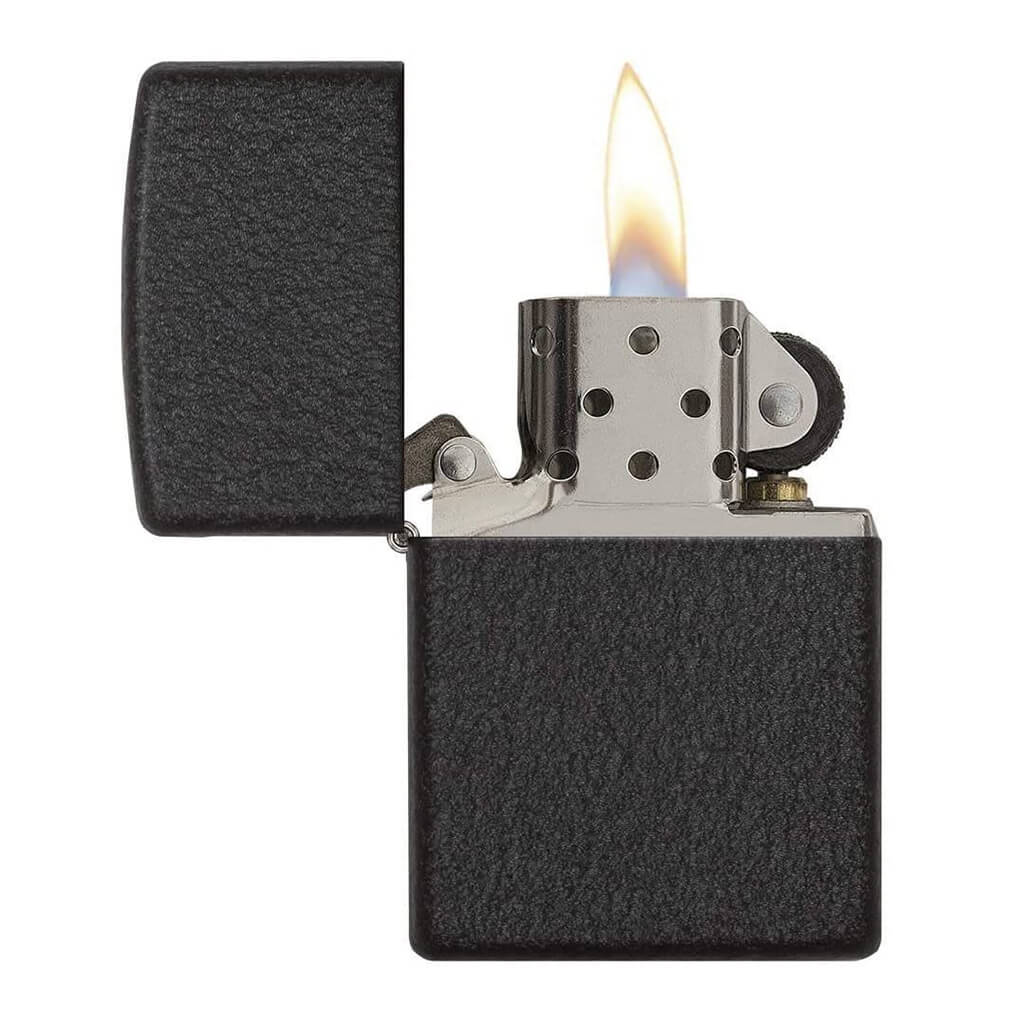 Zippo - Black Crackle