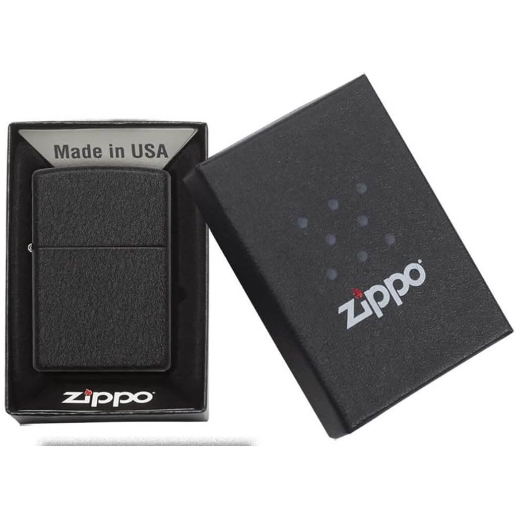 Zippo - Black Crackle