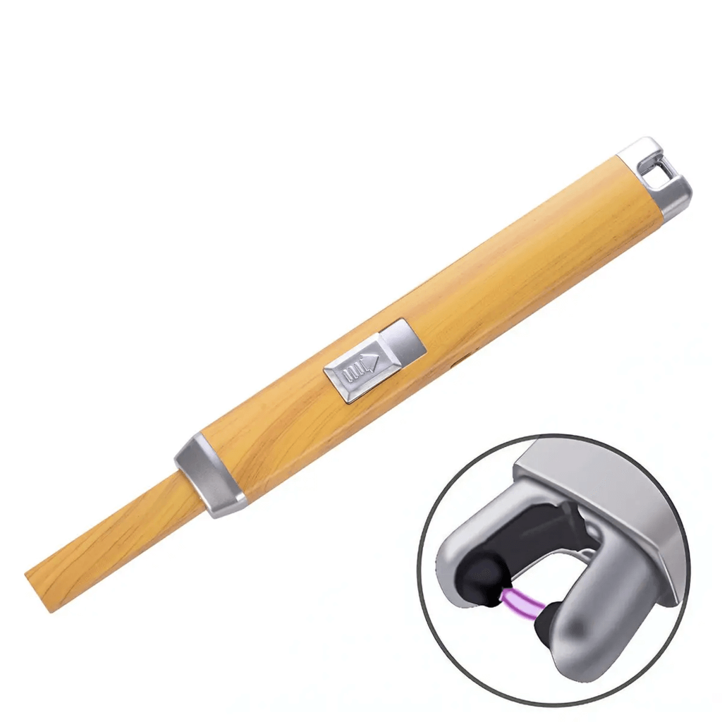 USB Arc Spark Lighter - Wood