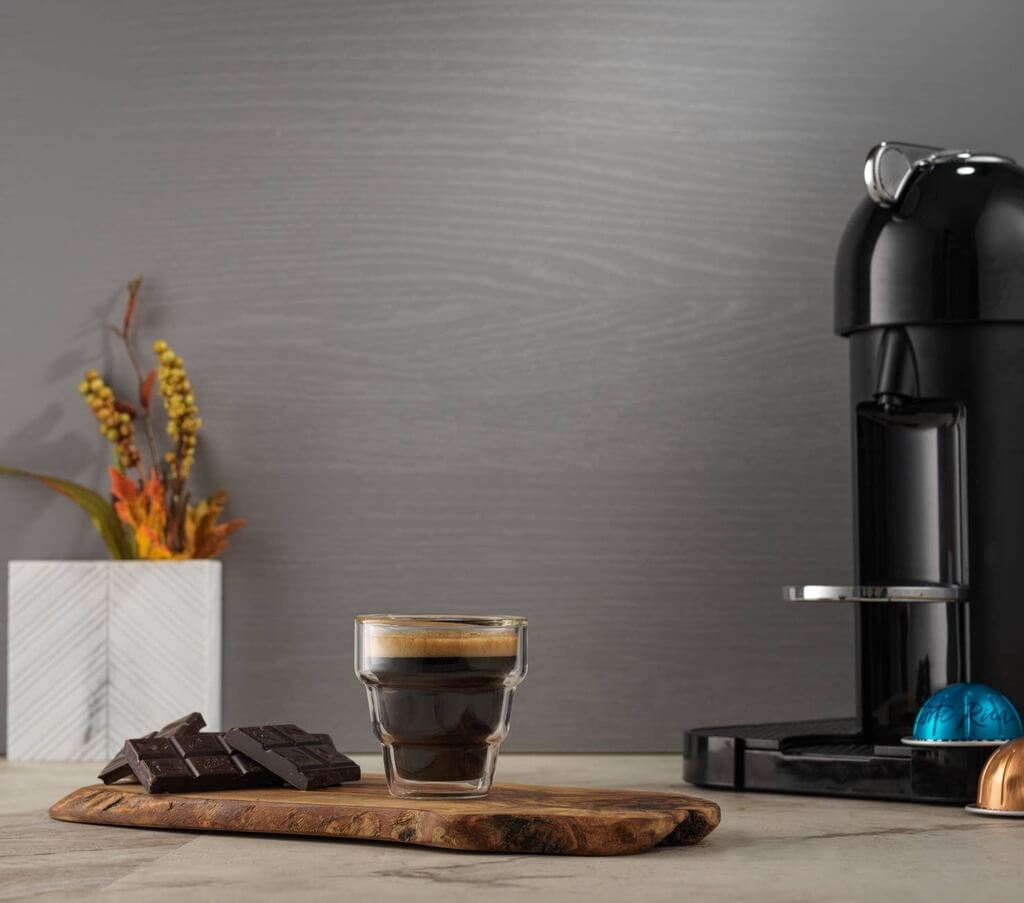 Pila Double Wall Espresso Glasses, 3 oz Set of 4