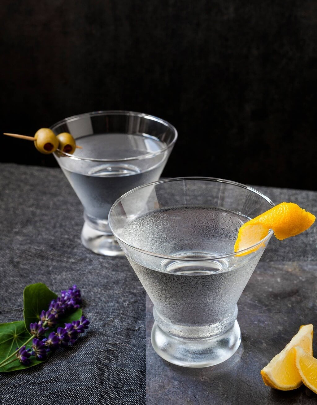 Afina Ribbon Martini Glasses, Set of 4 - The Gifted Man