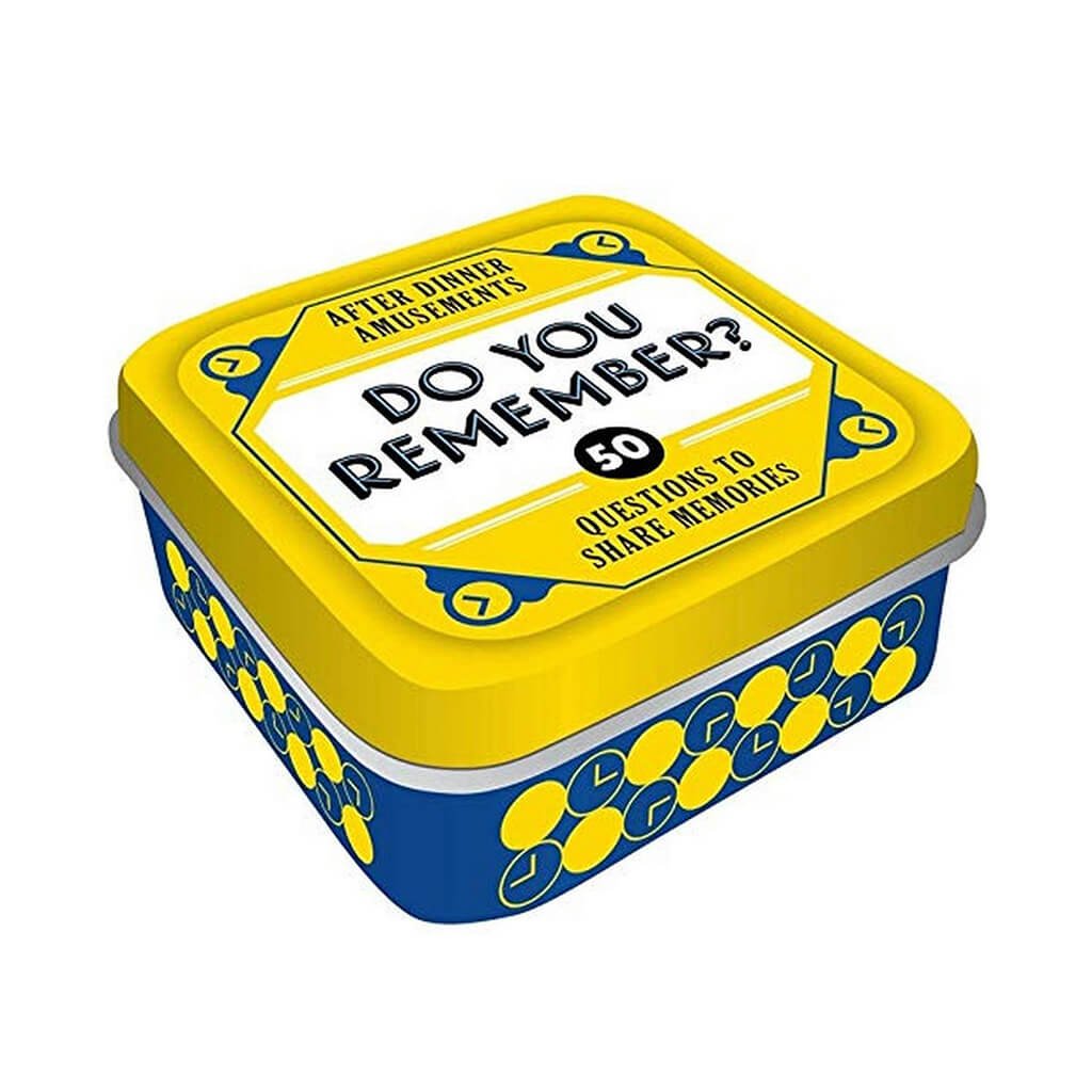 After Dinner Amusements: Do You Remember? - The Gifted Man