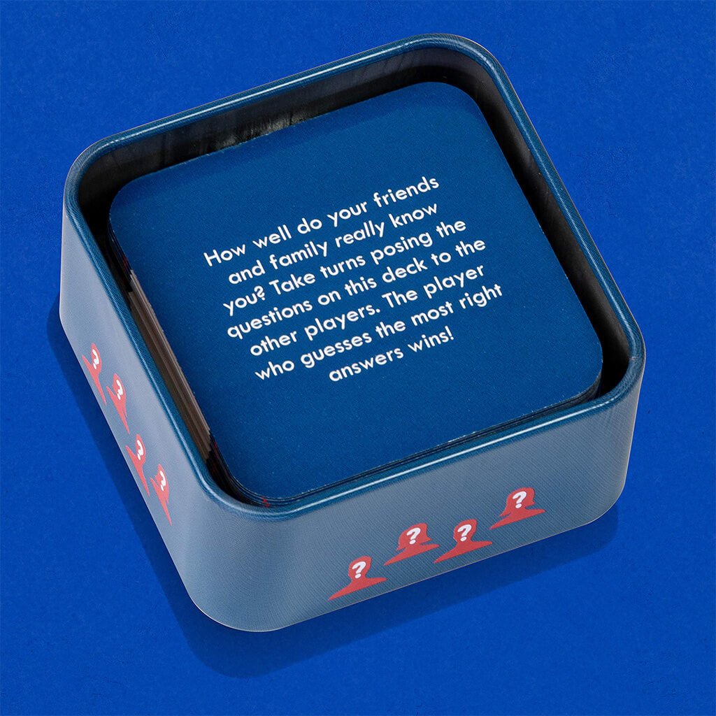 After Dinner Amusements: How Well Do You Know Me? - The Gifted Man