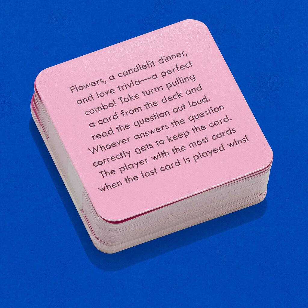 After Dinner Amusements: Love Trivia - The Gifted Man