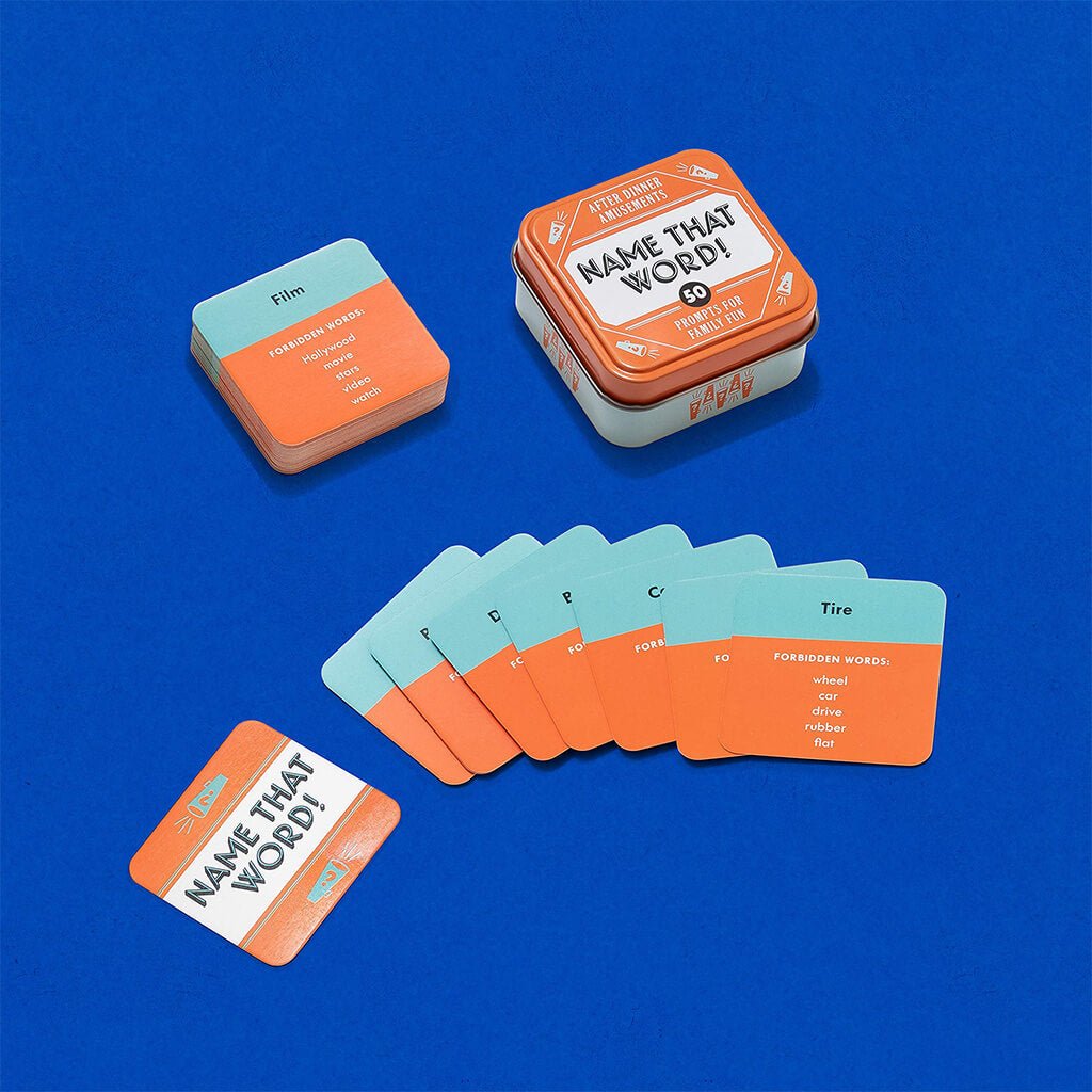 After Dinner Amusements: Name That Word! - The Gifted Man