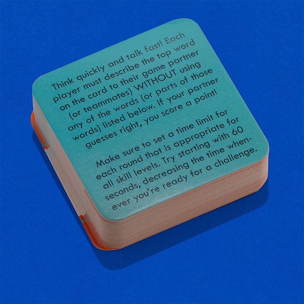 After Dinner Amusements: Name That Word! - The Gifted Man