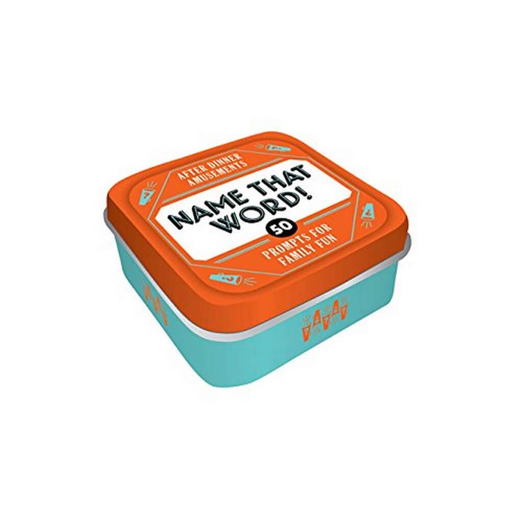 After Dinner Amusements: Name That Word! - The Gifted Man