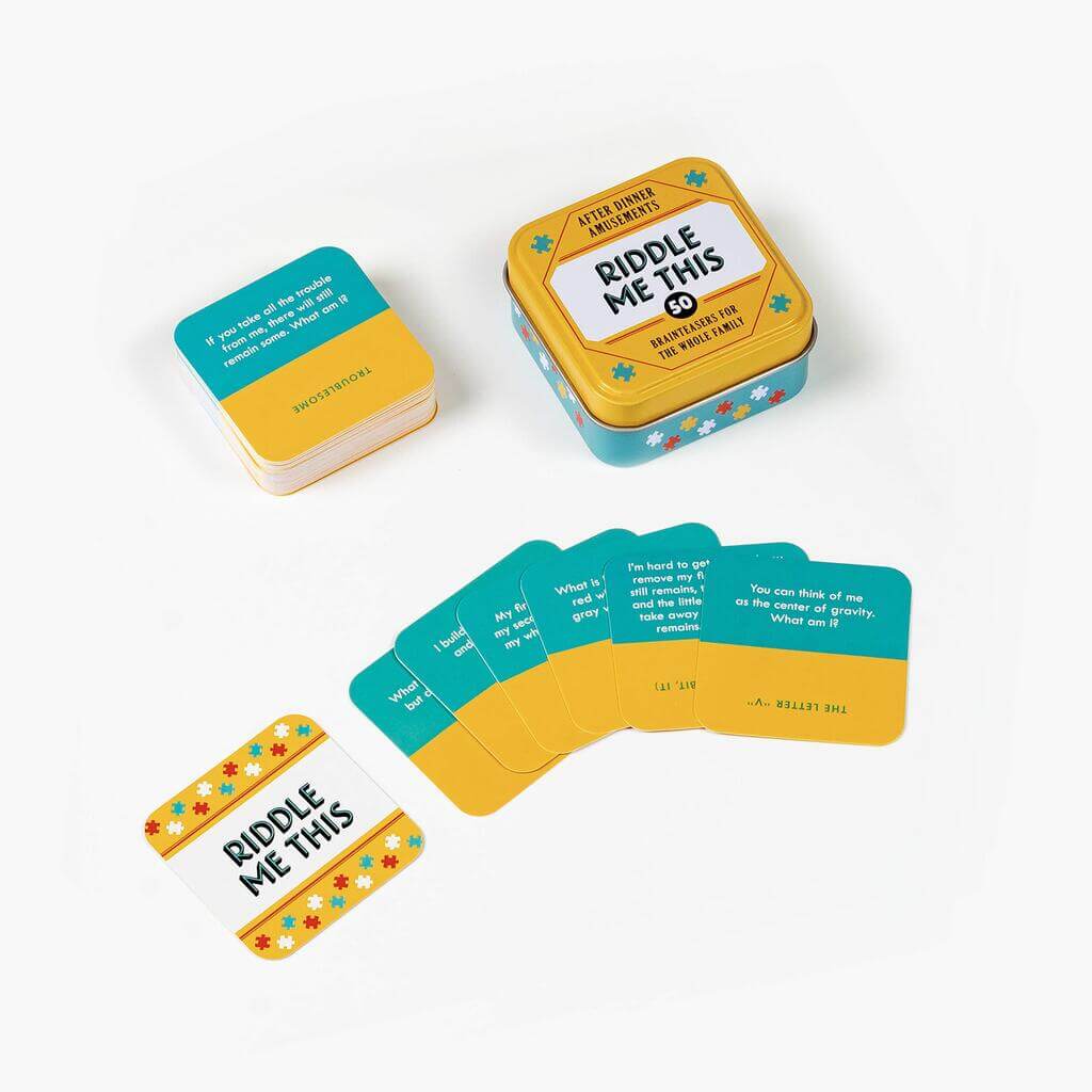 After Dinner Amusements: Riddle Me This - The Gifted Man