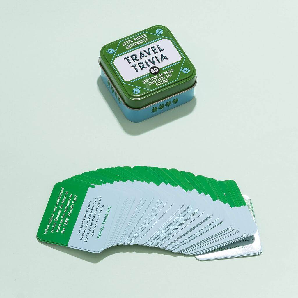 After Dinner Amusements: Travel Trivia - The Gifted Man