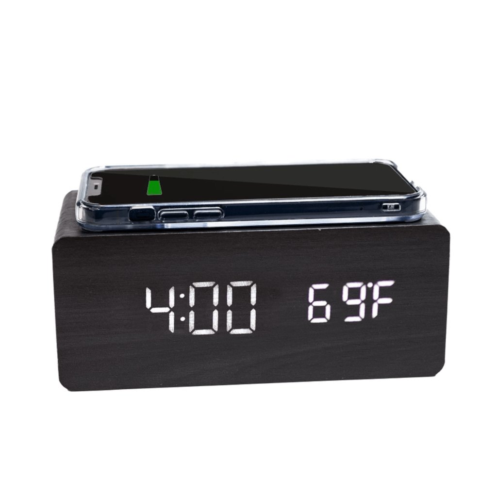 Alarm Clock with Wireless Charging Station - The Gifted Man