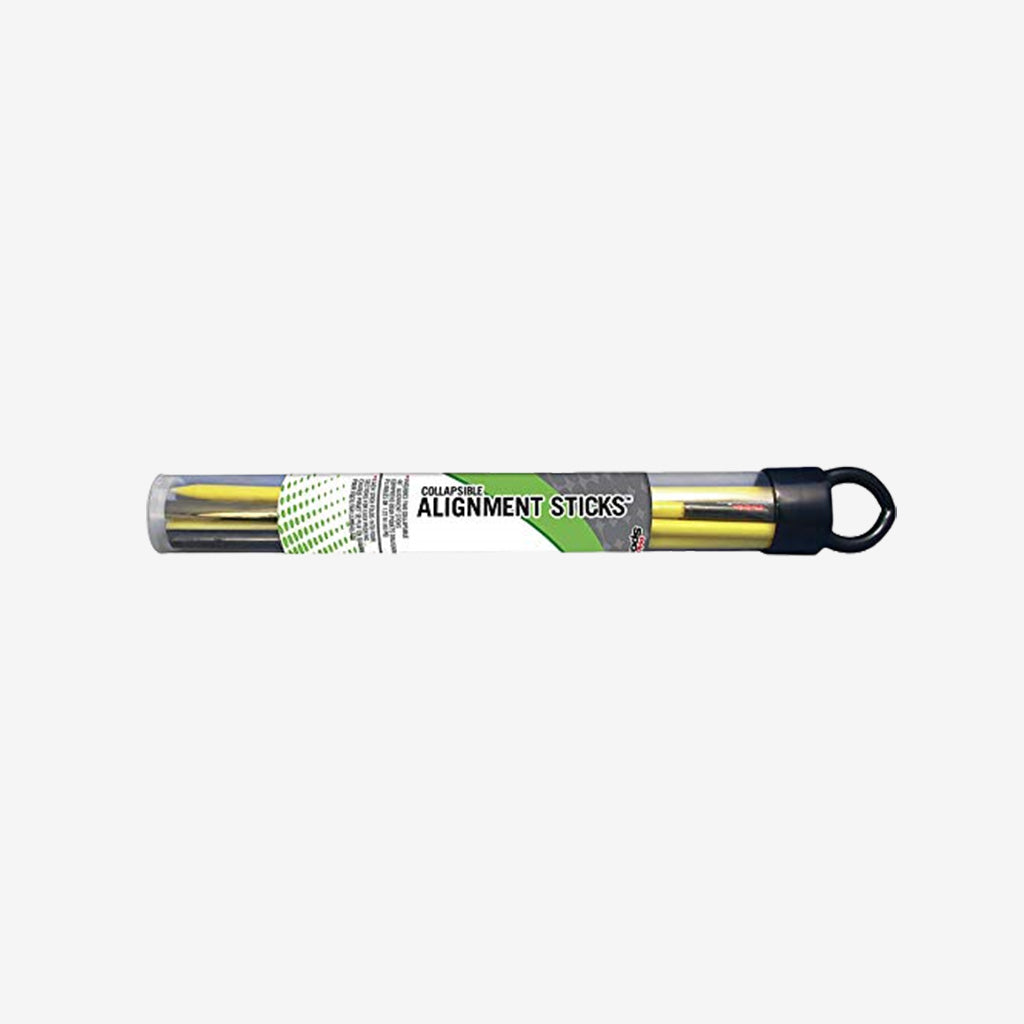 Pride Sports Collapsible Alignment Sticks - Yellow