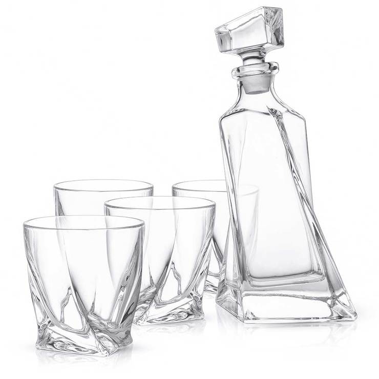 Altas Whiskey Decanter 5-Piece Set - The Gifted Man