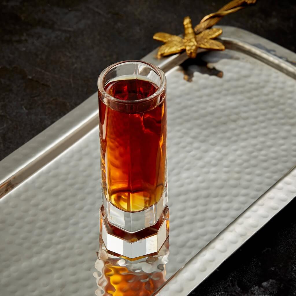 Aqua Vitae Octagon Shot Glasses, Set of 4 - The Gifted Man