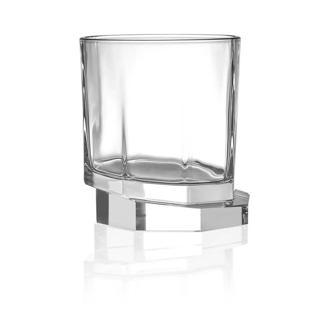 Aqua Vitae Octagon Whiskey Glasses, Set of 2 - The Gifted Man