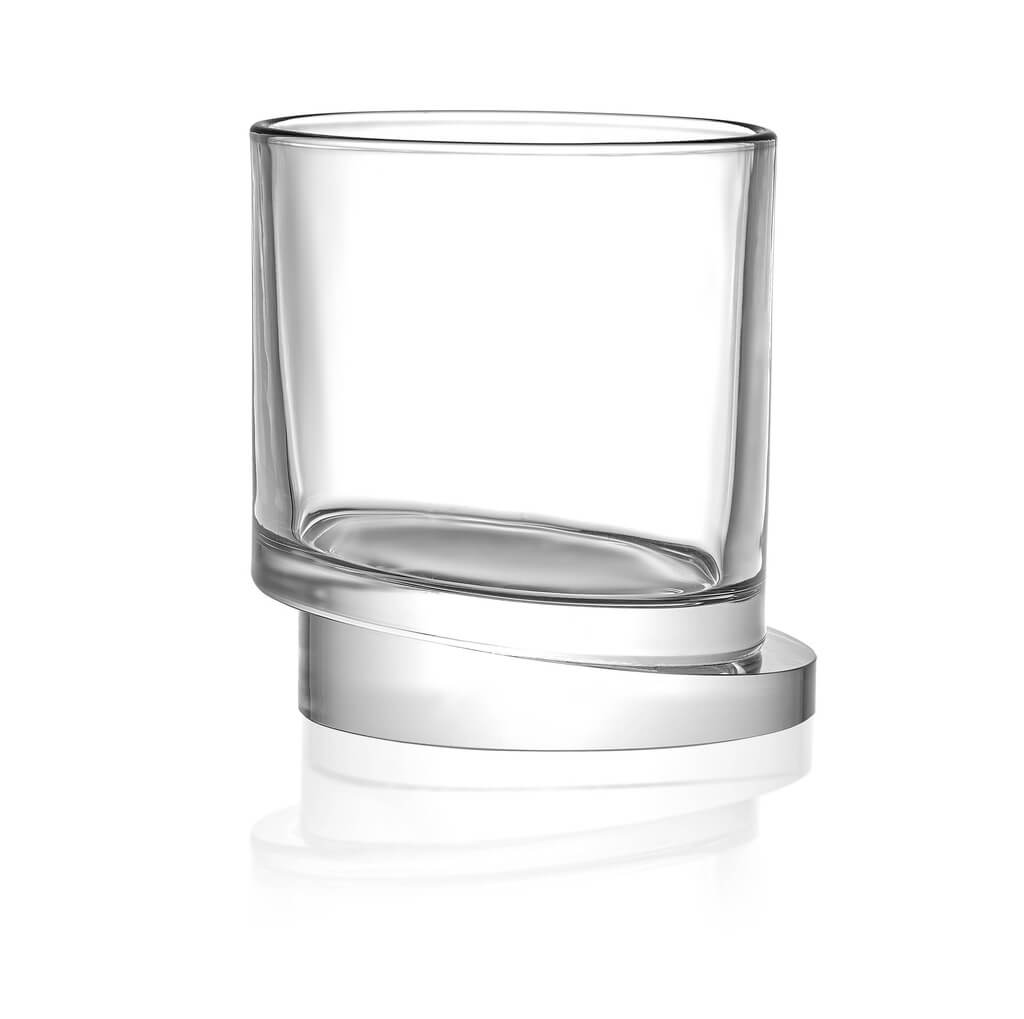 Aqua Vitae Round Whiskey Glasses, Set of 2 - The Gifted Man