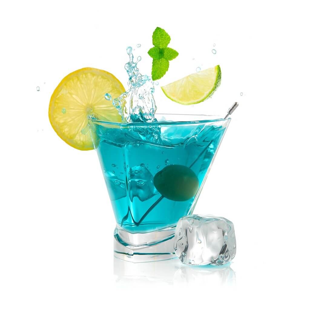 Aqua Vitae Triangle Martini Glasses, Set of 2 - The Gifted Man