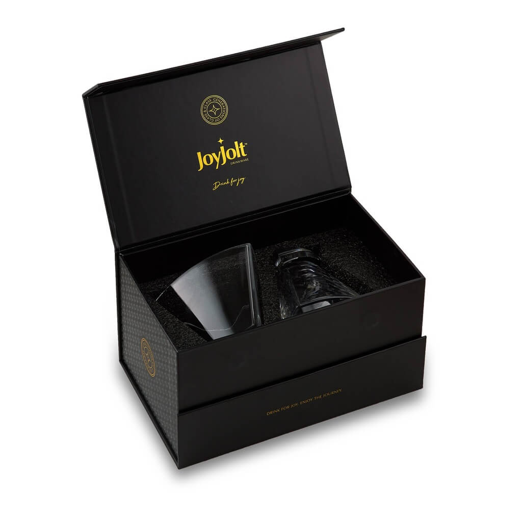 Aqua Vitae Triangle Martini Glasses, Set of 2 - The Gifted Man