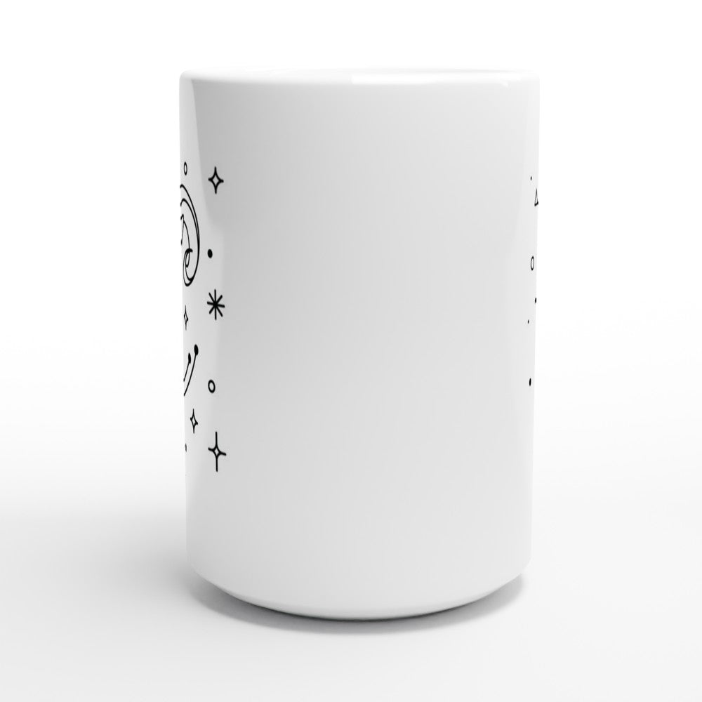 Aries White 15oz Ceramic Mug - The Gifted Man