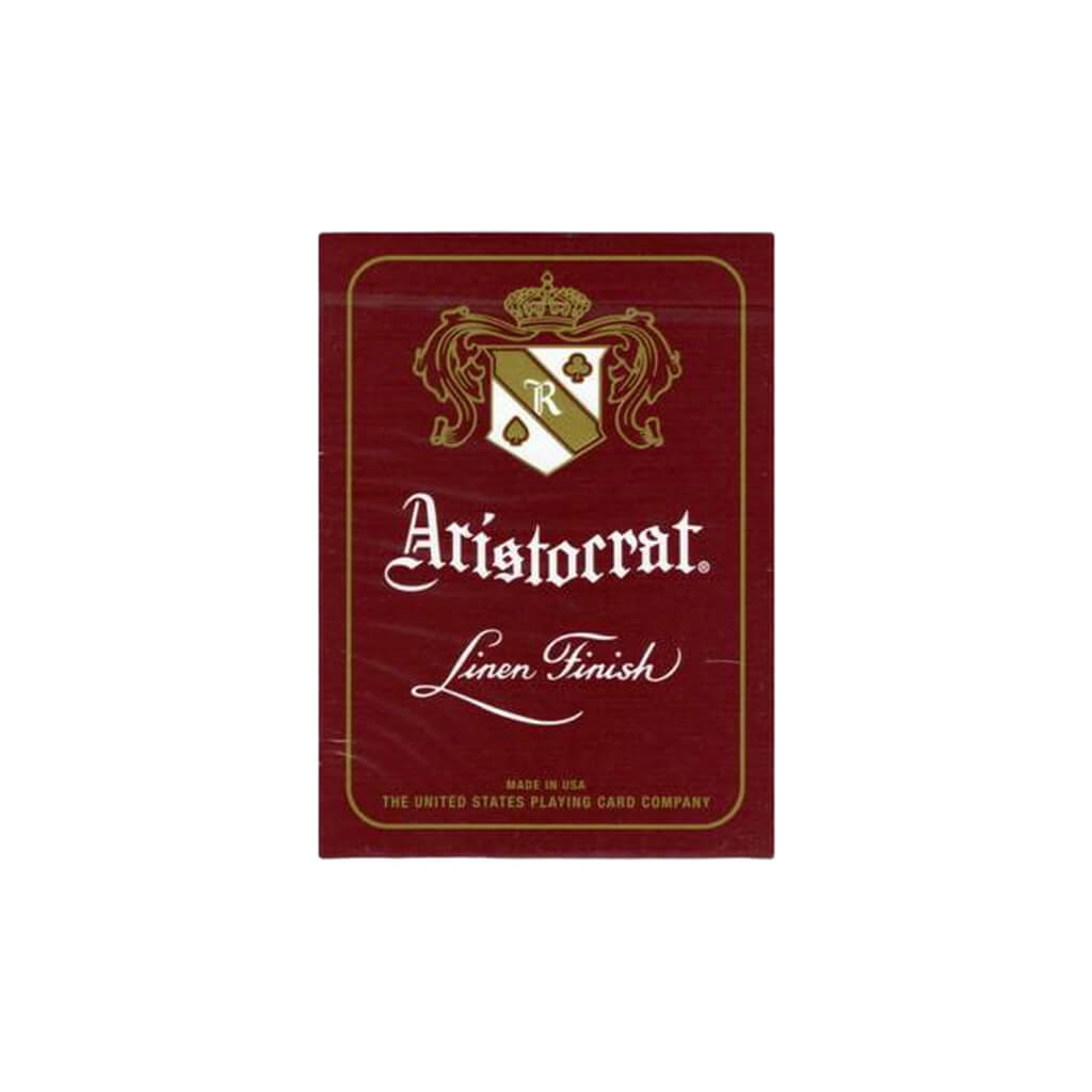 Aristocrat 727 Bank Note Cards (Red) - The Gifted Man