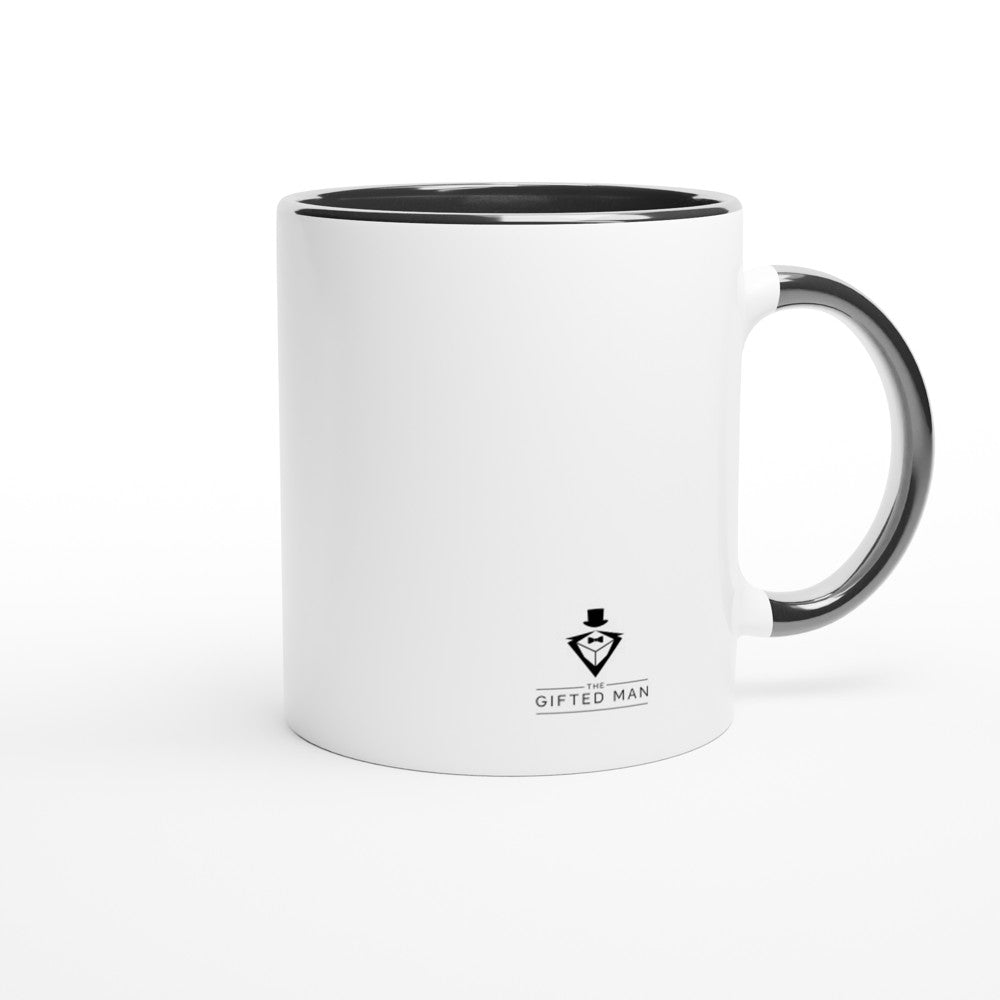 Aunt Nutrition Facts White 11oz Ceramic Mug with Color Inside - The Gifted Man